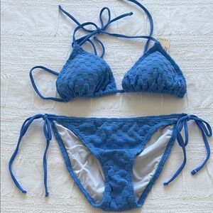 Venus Terry Cloth Side-Tie Bikini Bottom